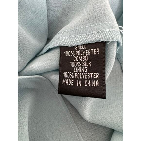 "ADRIANNA PAPELL" VTG Y2K Babydoll Floral Embroidered Dress SZ 6 Dark Fairy Sexy - Picture 13 of 16